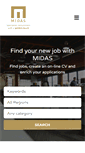 Mobile Screenshot of midasspecialistrecruitment.co.uk